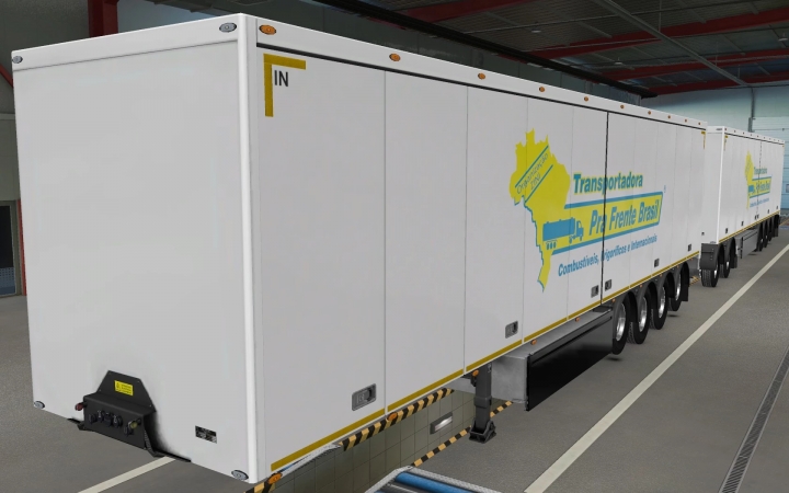 ETS2 - Owned Trailers SCS Transportadora PRA Frente Brasil Skin (1.40.x)
