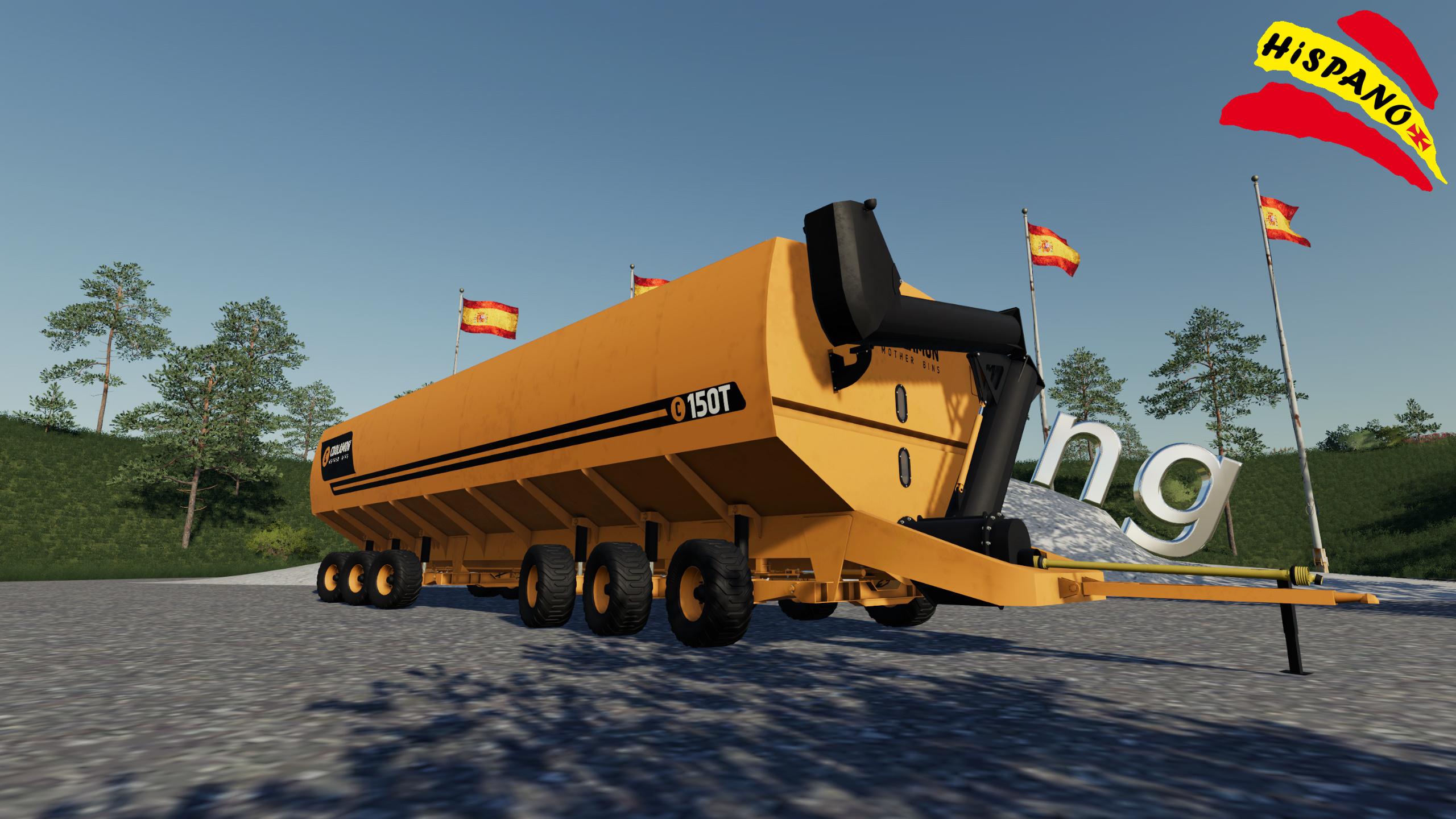 FS19 - Coolamon Mother Bins 150T V1.0