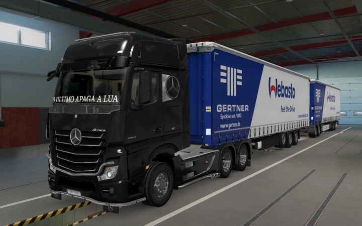 ETS2 - Sticker Glass for All Trucks Apaga A Lua (1.40.x)