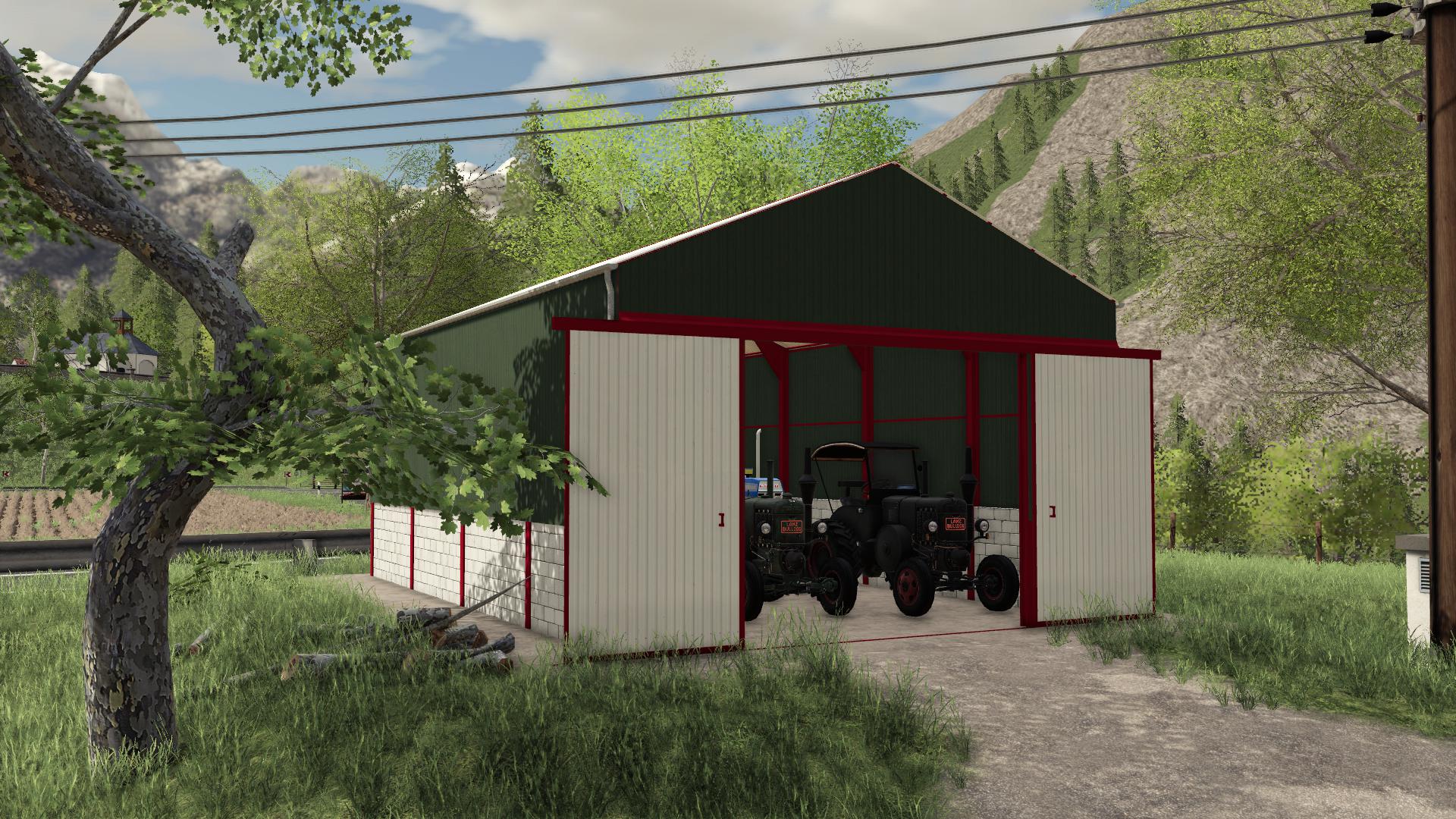FS19 - Petit Hangar de Rangement V1.0