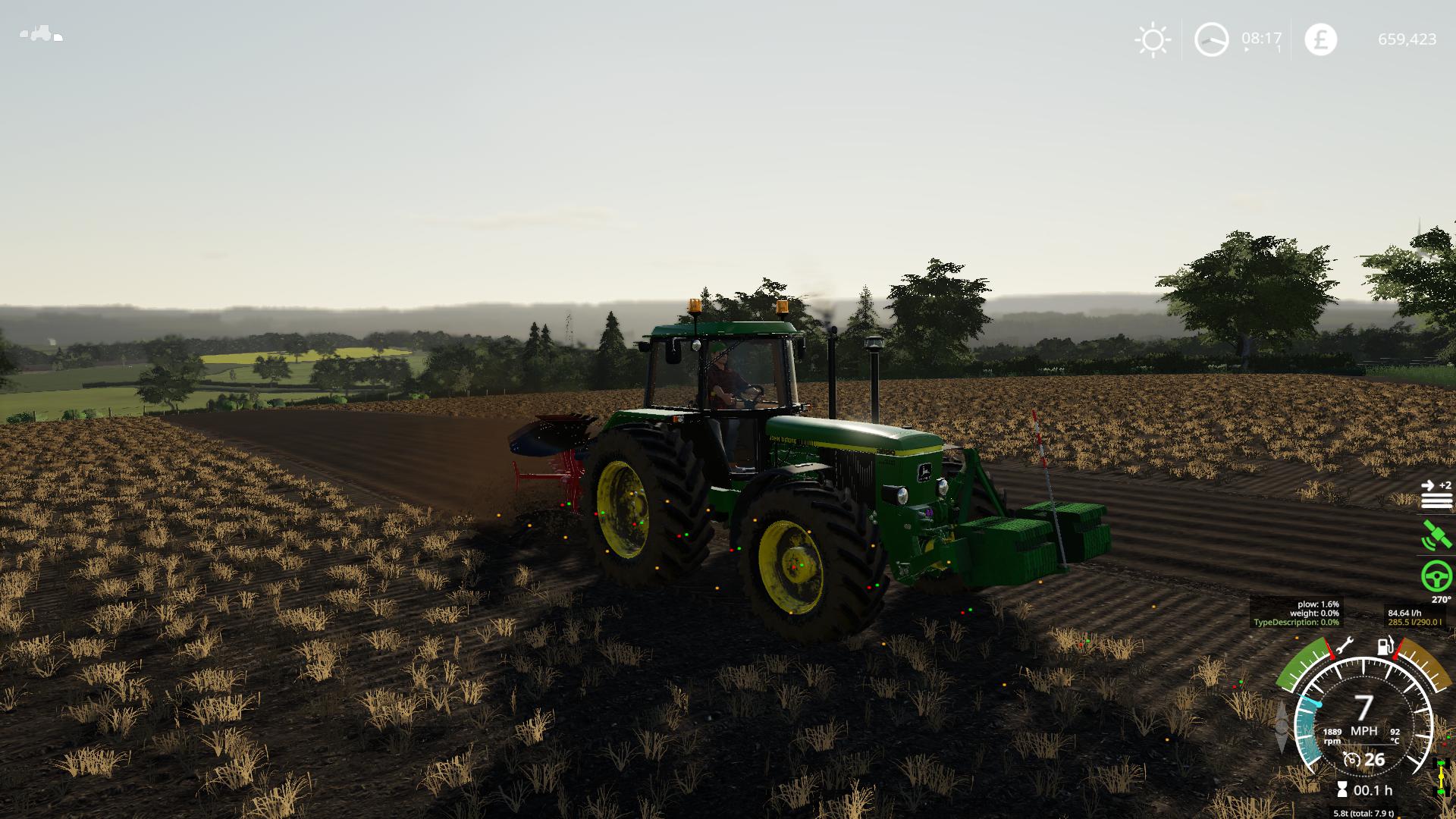 Fs19 John Deere 3x50 Tractor V10 Farming Simulator 19 Modsclub 1234