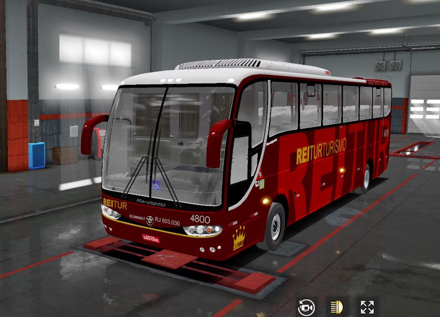 ETS2 - Marcopolo G6 1200 Toco Volvo Bus (1.36.x)