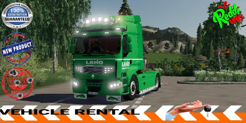 FS19 - Renault Premium Rental Laho V1.5