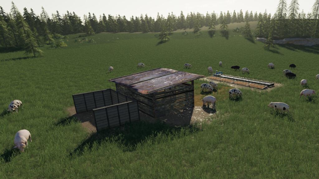 FS19 - Open Pig Pasture V1.0