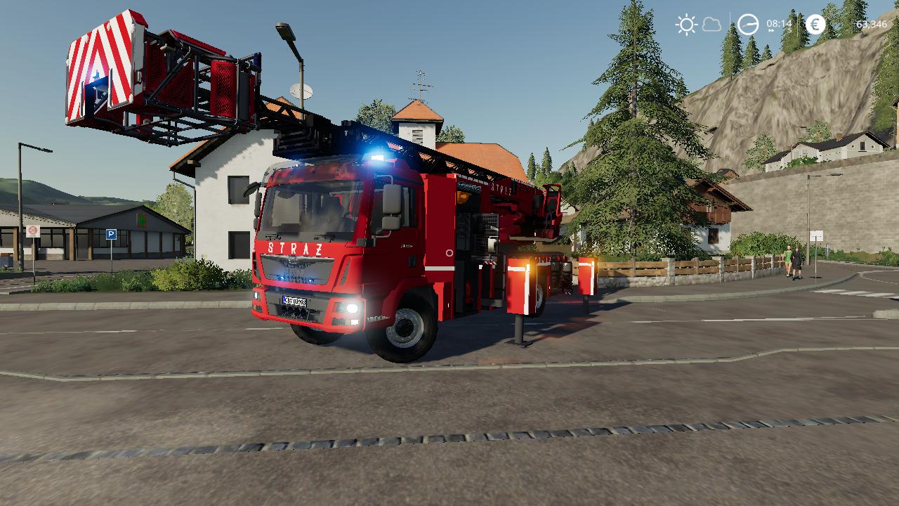 FS19 - Man Ladder in Polish Painting V1.1