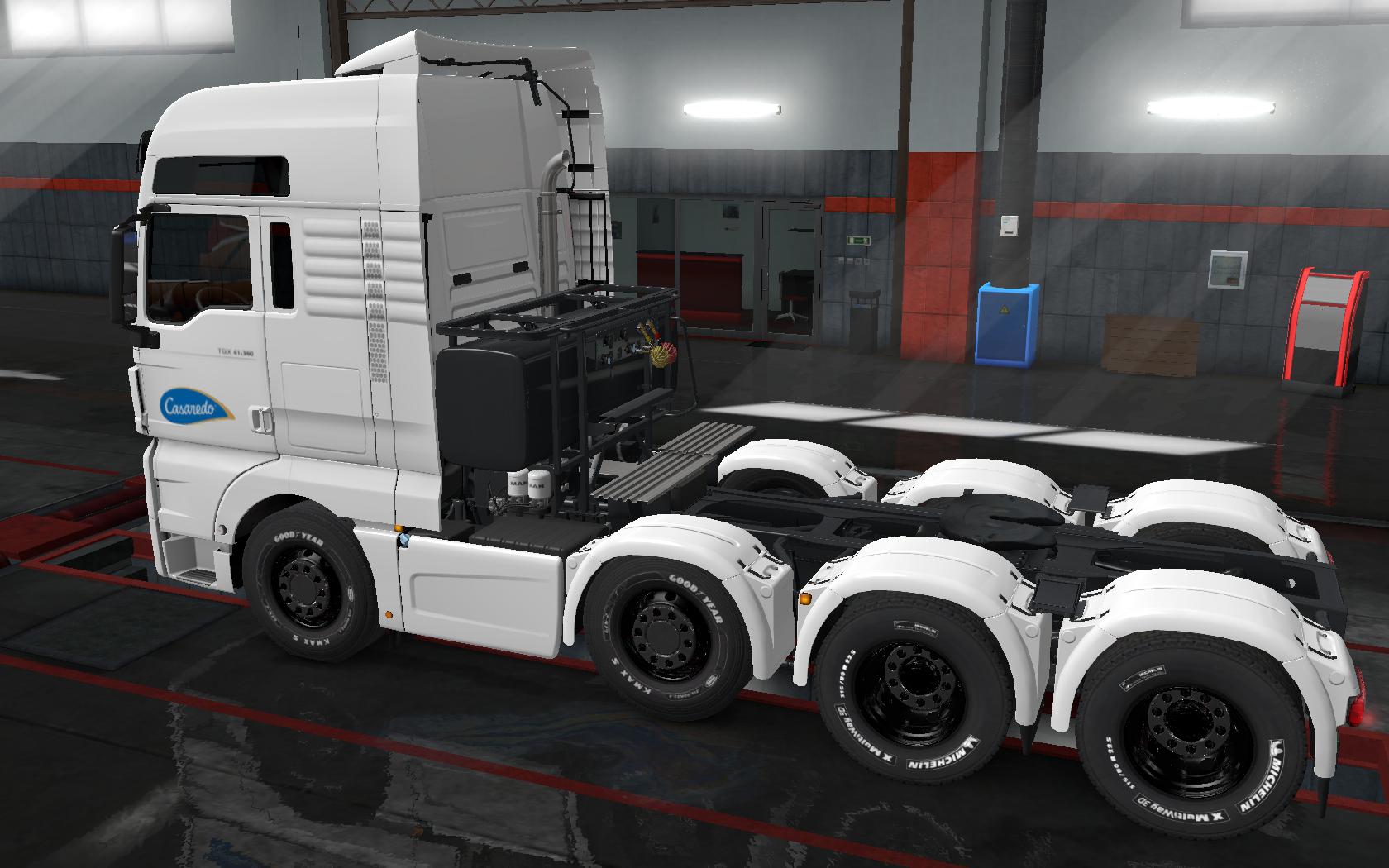 ETS2 - Man Tgx Euro 6 Scs Casaredo Skin (1.36.x) | Euro Truck Simulator ...