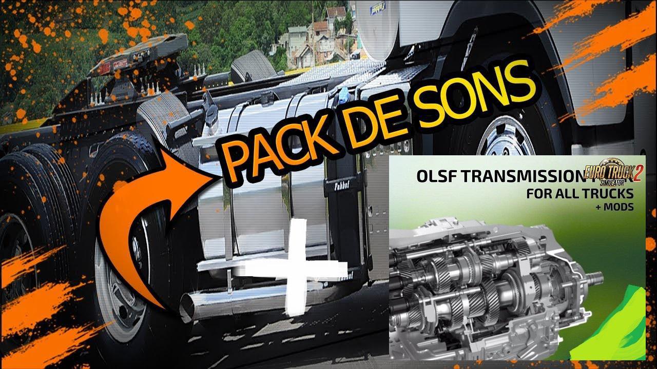 ETS2 - Open Pipe + Transmissions Pack V2.1 (1.37.x)