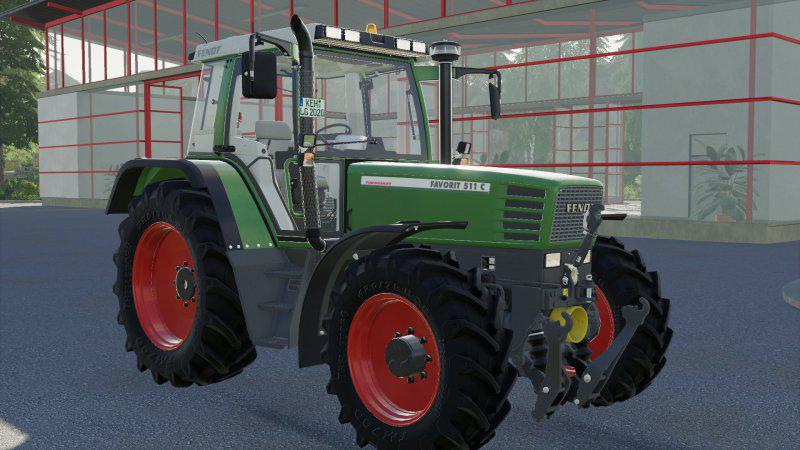 FS19 - Fendt 500 Favorit Mit Forstkafig V1.0