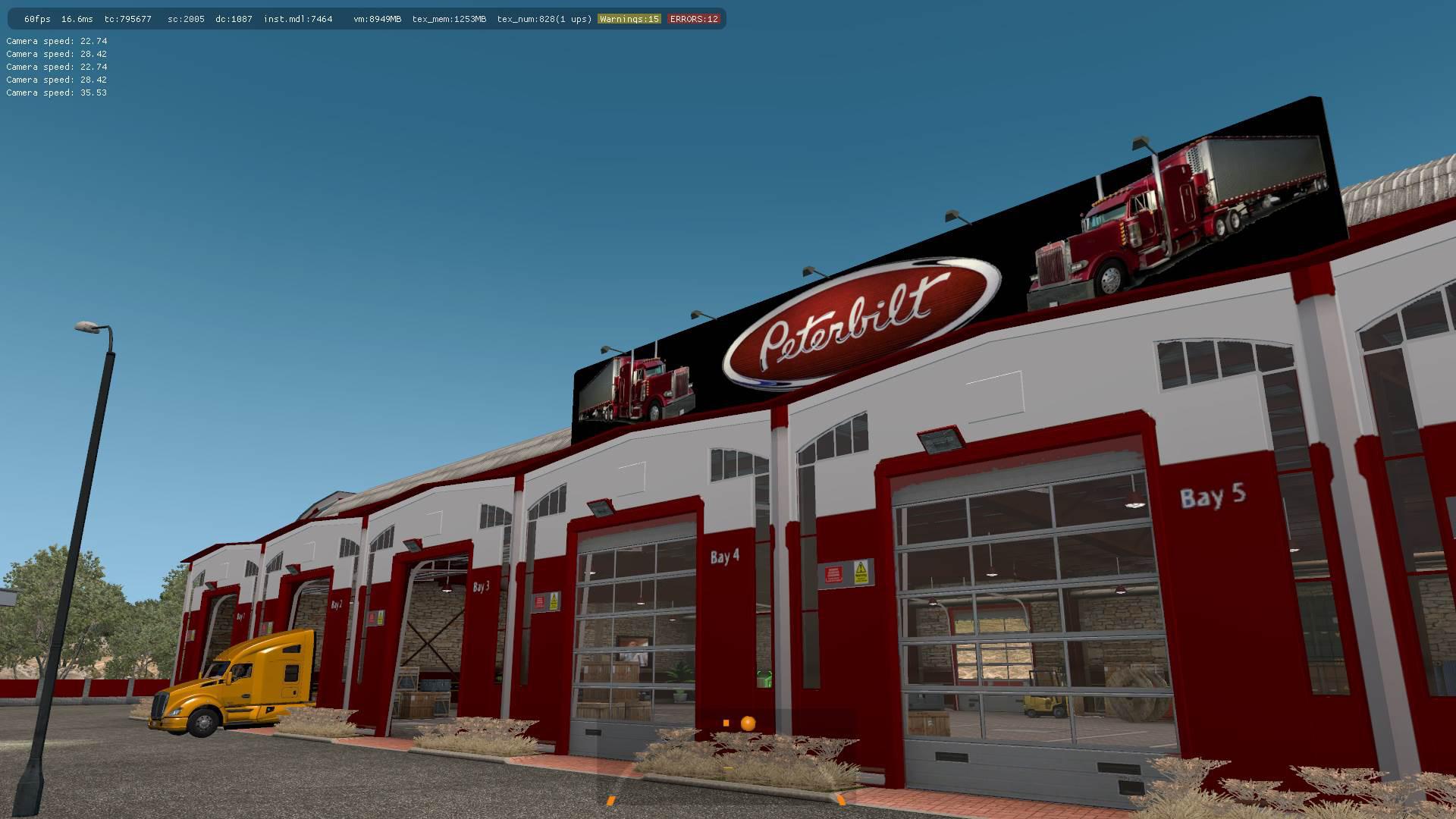 ATS - Peterbilt Large Garage Mod (1.35.X)