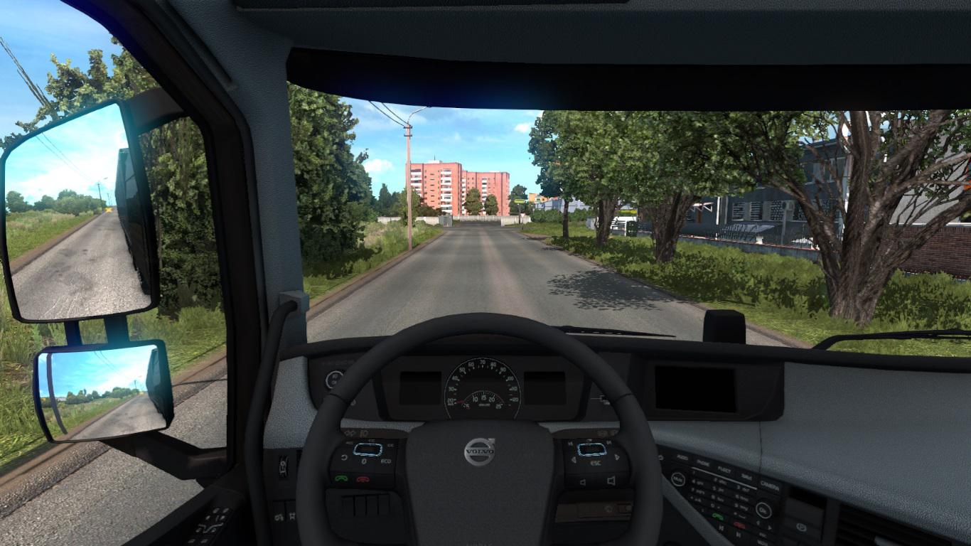 ETS2 - Grey Interior for Volvo V1.0 (1.39.x)