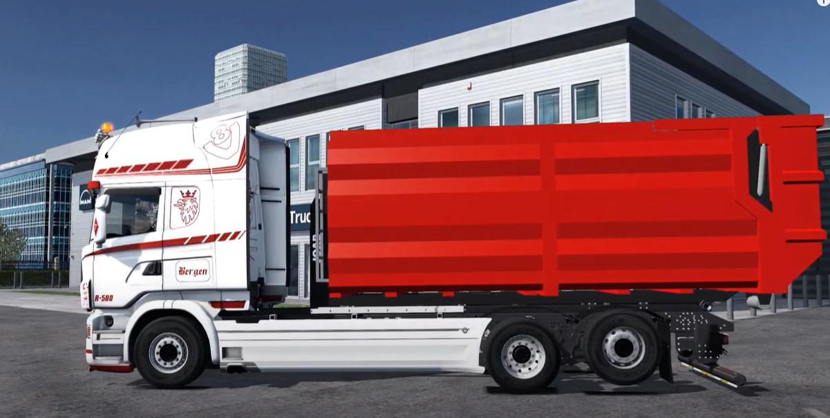 ETS2 Teklic Chassis Base JOAB Abroll (1.39.x) Euro Truck Simulator