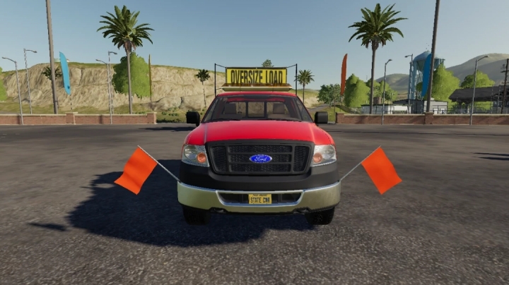 FS19 - Ford F-150 Oversize Load/Pilot Car V1.0