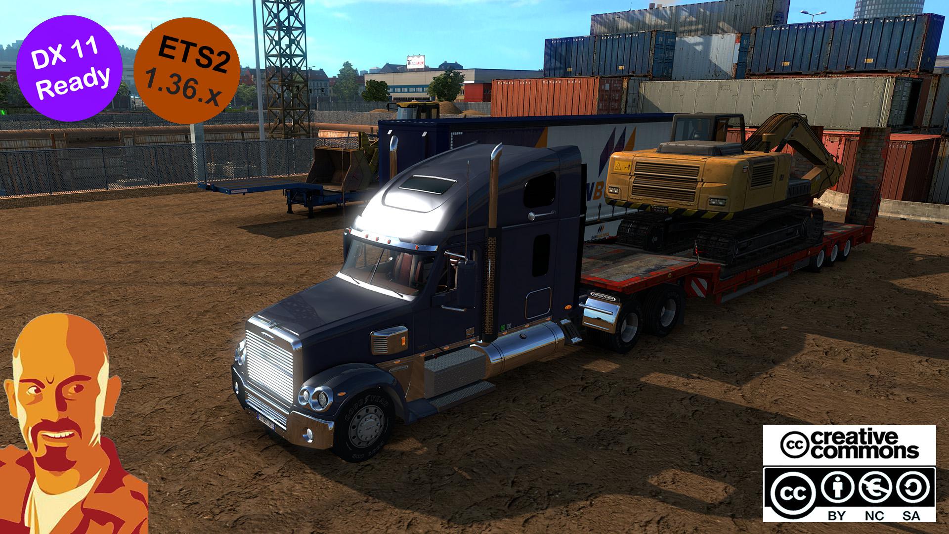 ETS2 - Freightliner Coronado Truck (1.36.x)