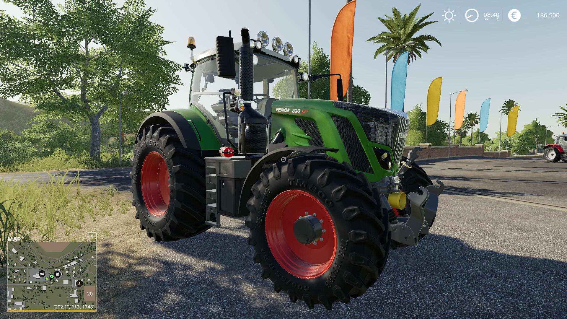 FS19 - Fendt 800 TMS Tractor V1.1