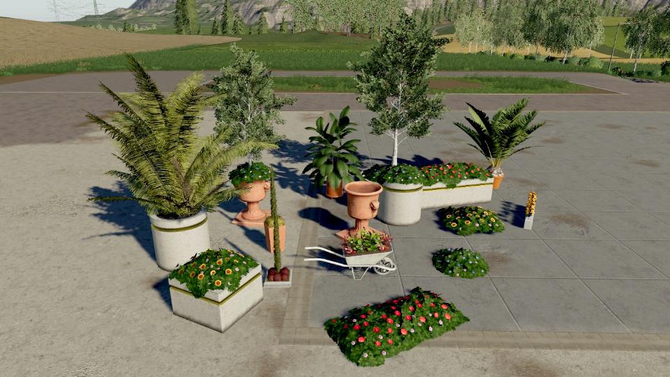 Fs19 Flower Pack Granny Tana V10 Farming Simulator 19 Modsclub 9607