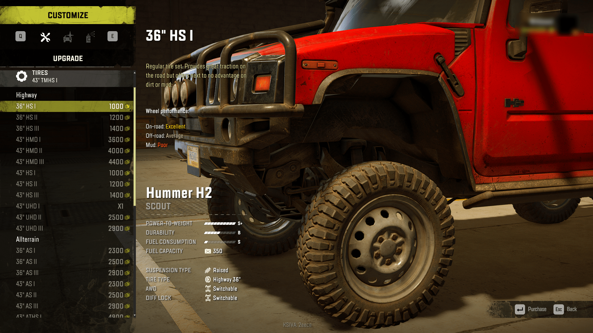 Hummer h2 snowrunner