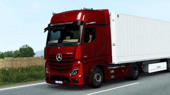ETS2 - Mercedes-Benz New Actros 2019 V1.6.1 (1.40.x)