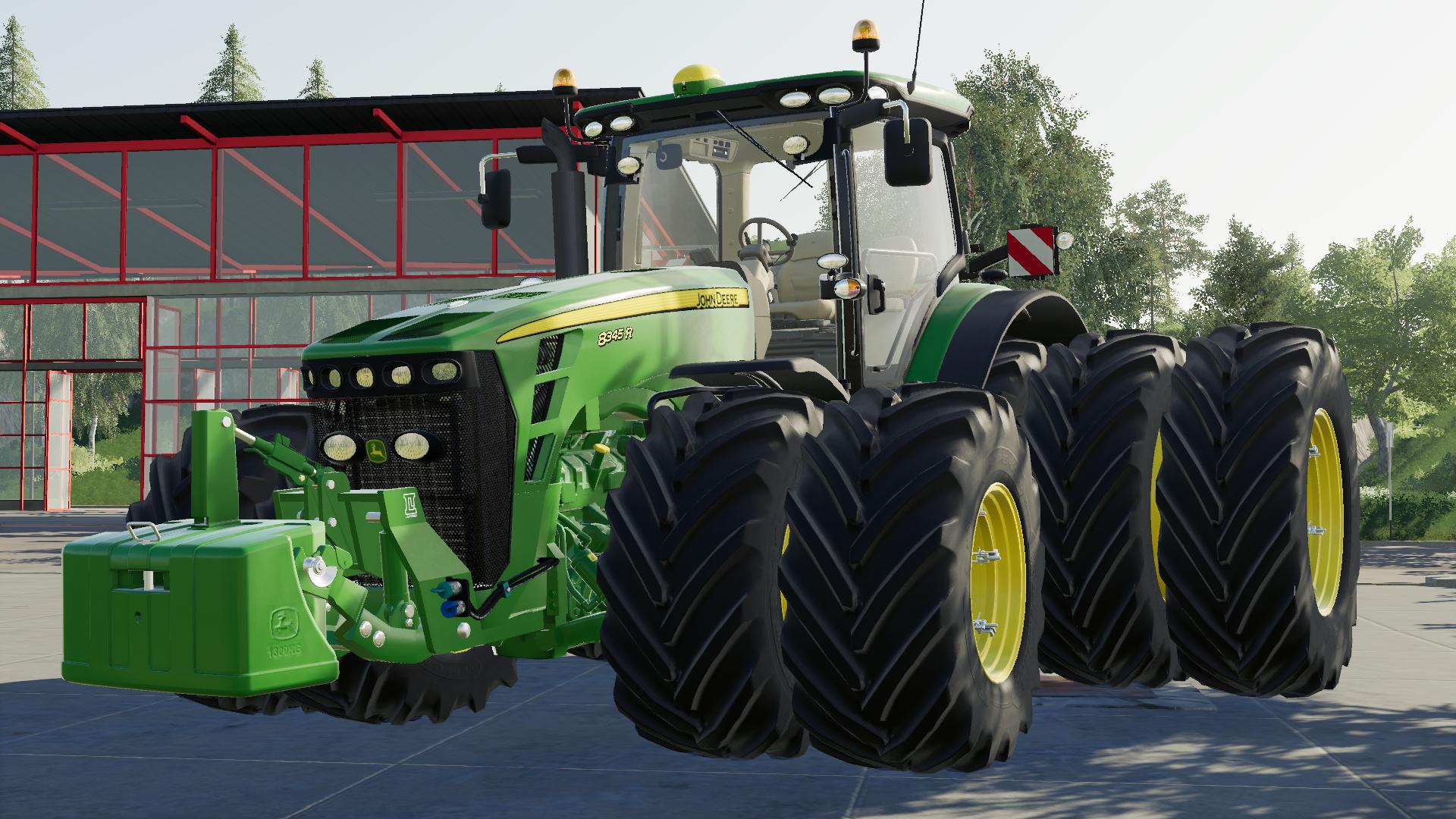 FS19 - John Deere 8R 2009 Tractor V1.0 | Farming Simulator 19 | Mods.club