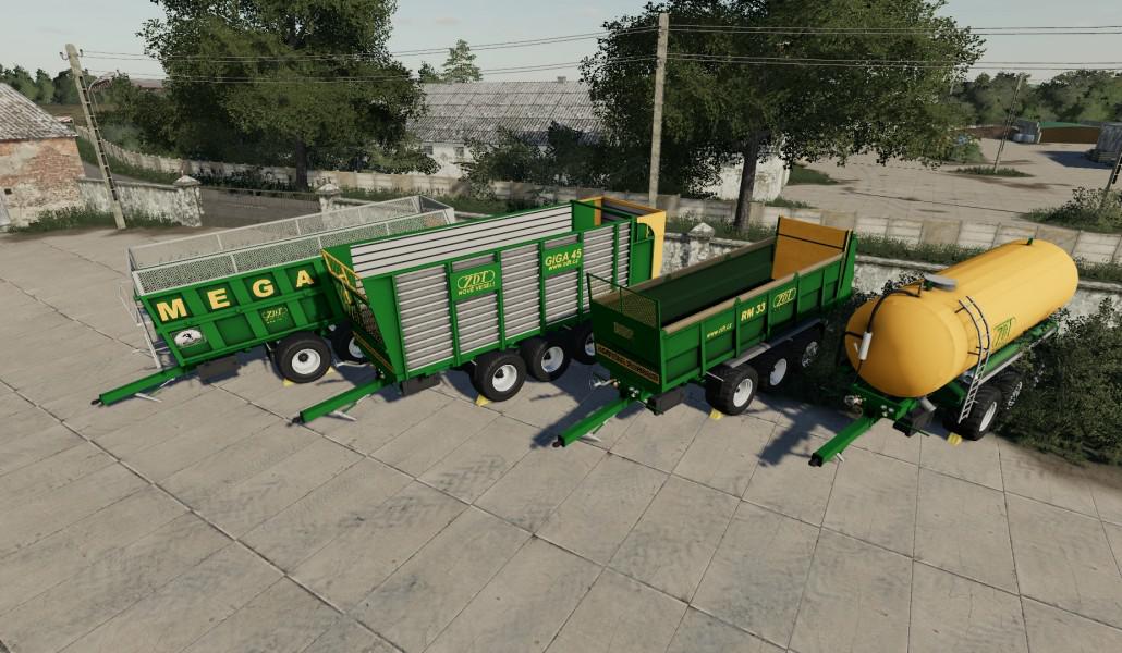 FS19 - ZDT Mega 33 Trailer V1.1