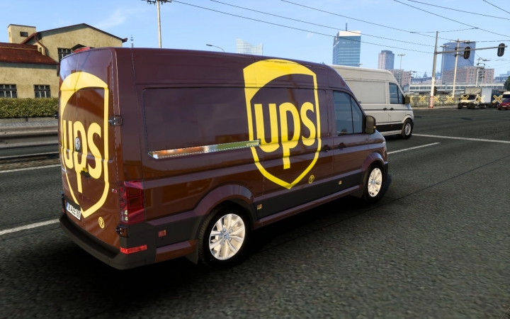 ETS2 - Volkswagen Crafter UPS Skin (1.40.x)