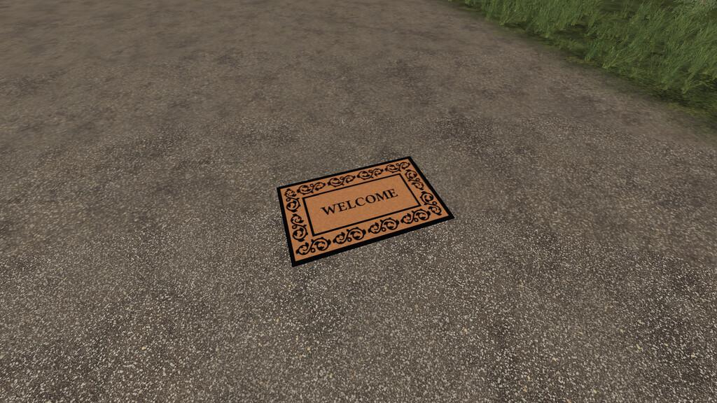 FS19 - Door Mat V1.0