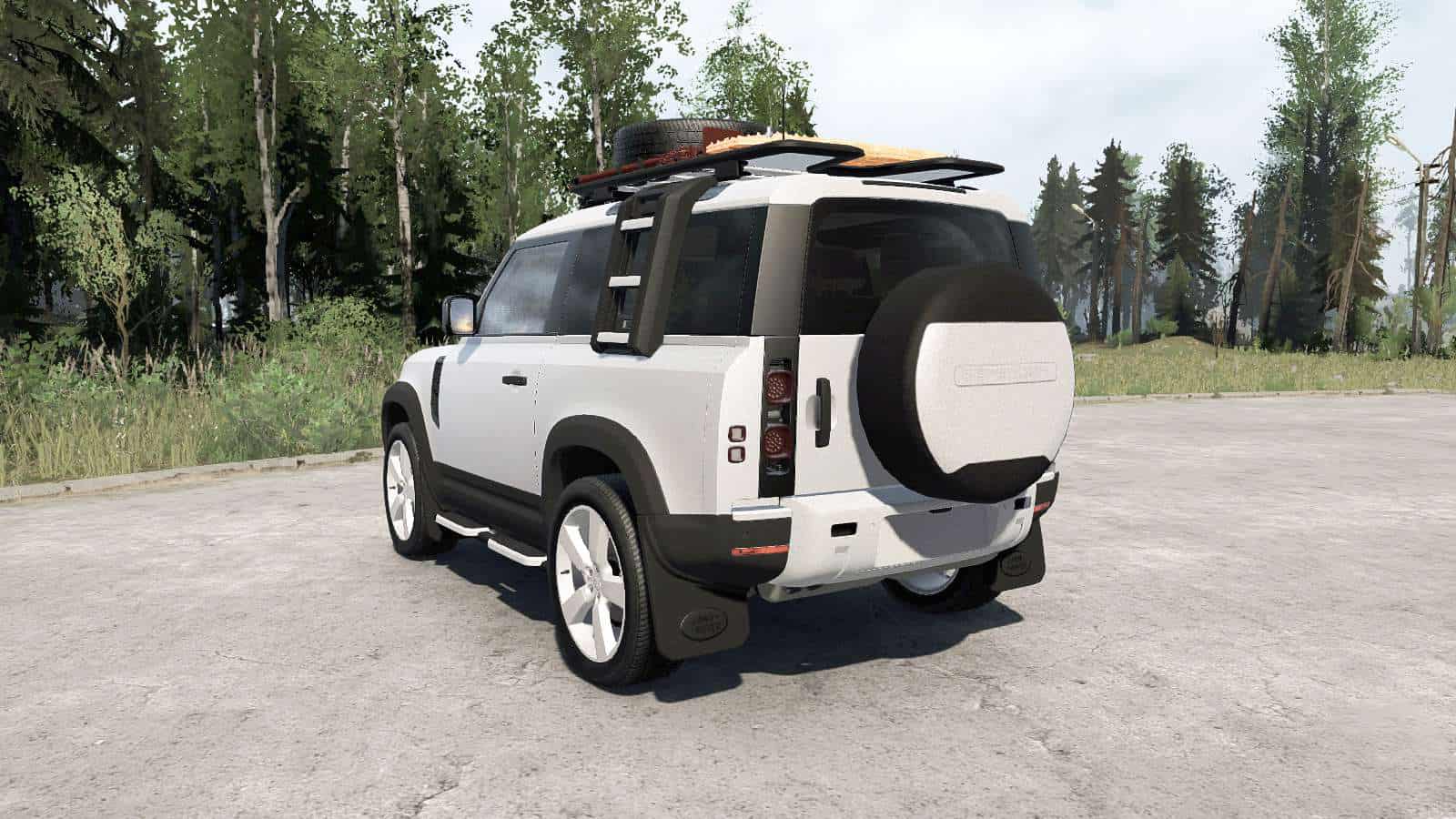 Spintires:Mudrunner - Land Rover Defender 90 D240 SE Adventure 2020