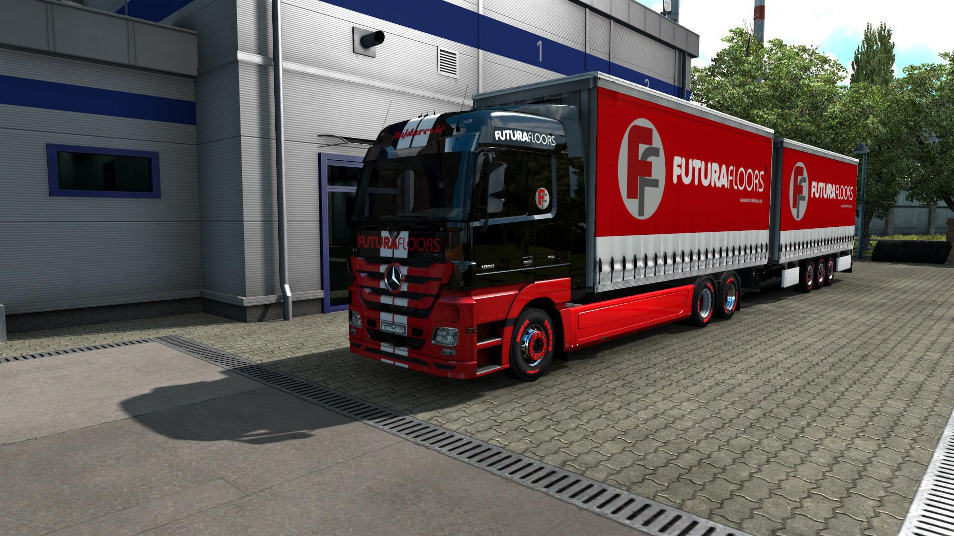 ETS2 - BDF Tandem Futura Skins V1.0 (1.40.x)