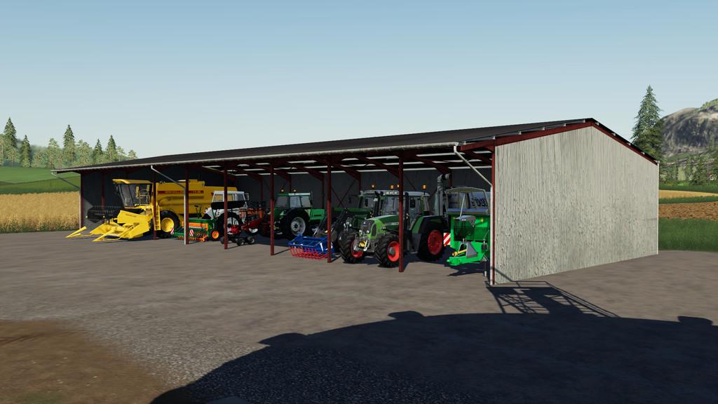 FS19 - Placeable Storage Building v1