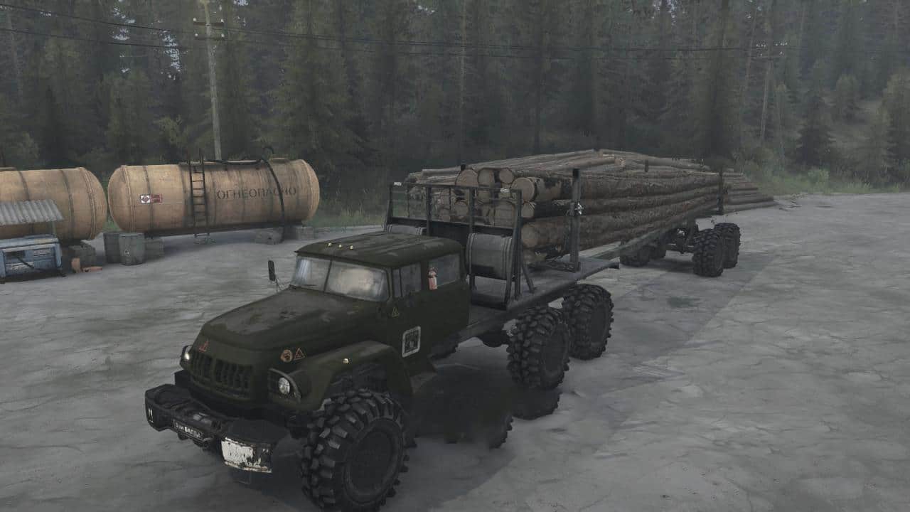 Spintires:Mudrunner - Zil-131RS "Balda" Truck V02.02.20