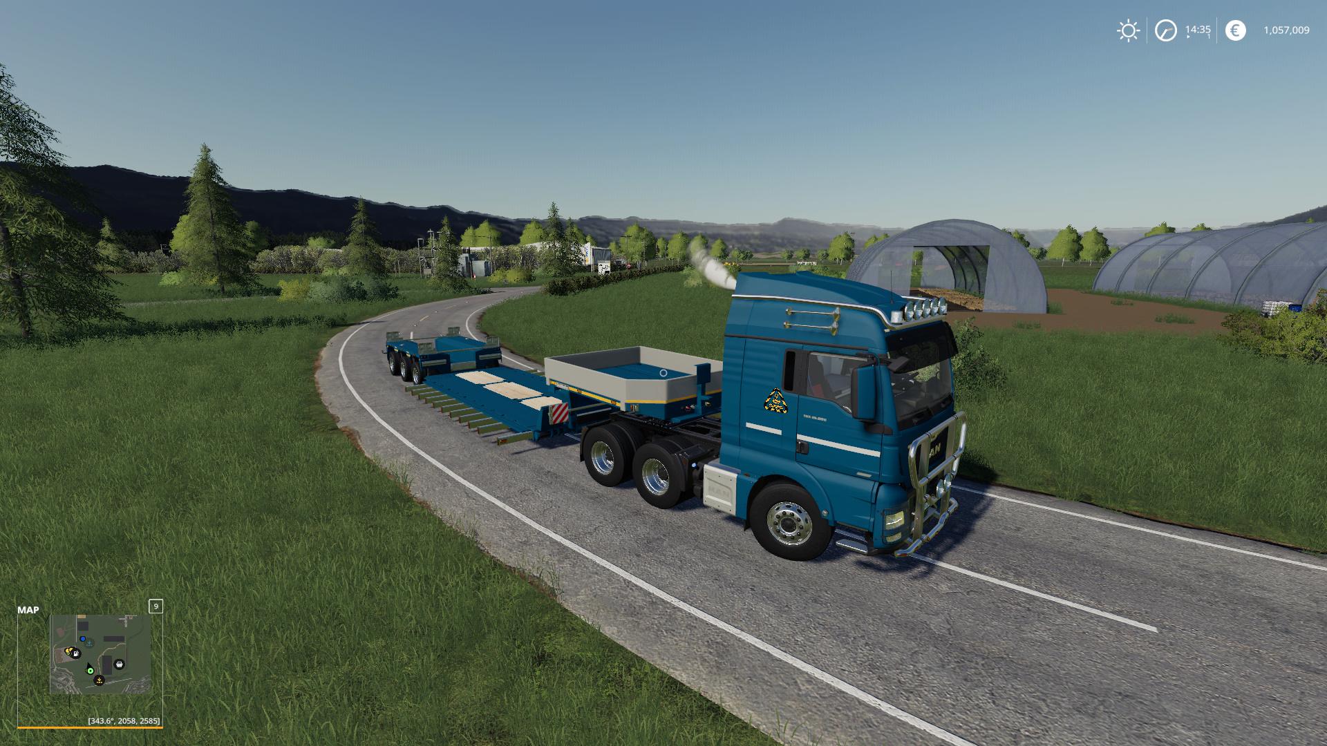 FS19 - Goldhofer Low Loader With Extensions Fixed V1.1