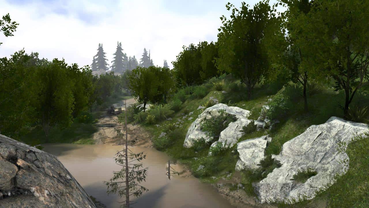 Spintires:Mudrunner - China Island Map V1.01