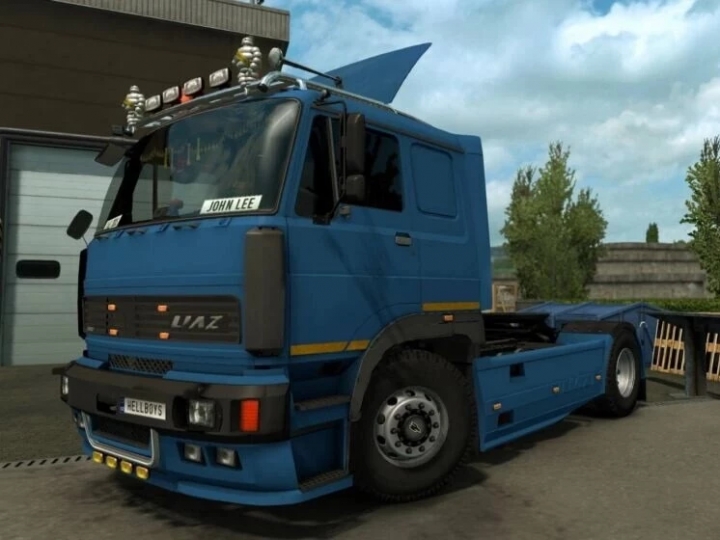ETS2 - Liaz 110/300 Truck + Interior + Trailers V1.0 (1.40.x)