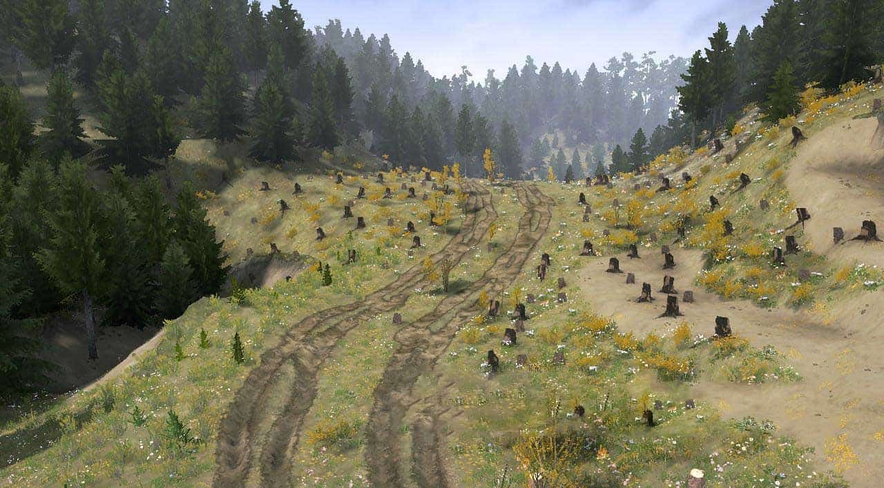 Spintires:Mudrunner - Rostock Map V1