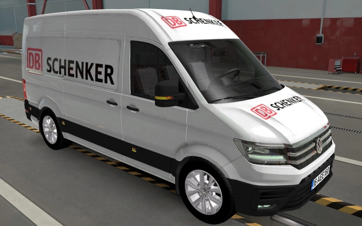 ETS2 - Volkswagen Crafter DB Schenker Skin (1.40.x)
