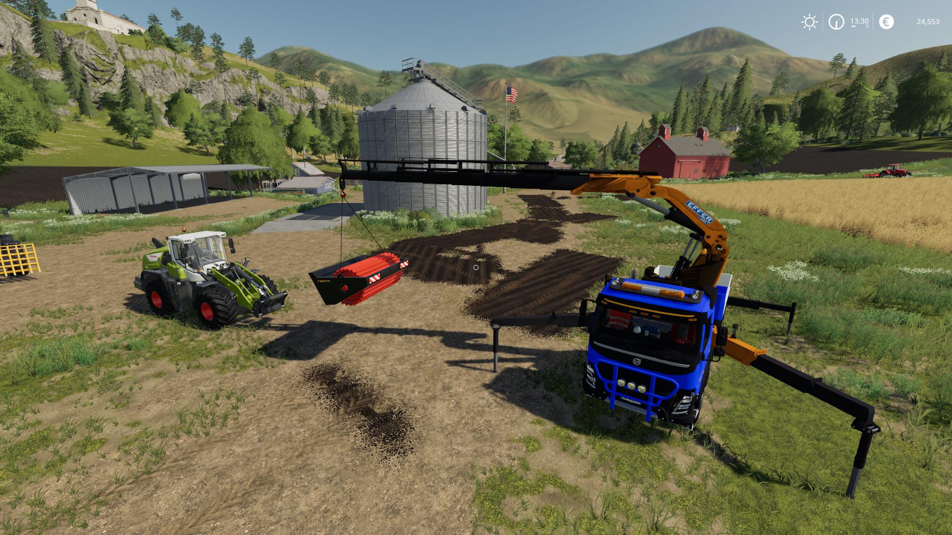 FS19 - Wheel Loader Road Pack V1