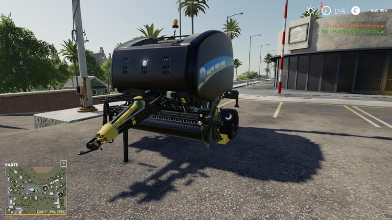 FS19 - New Holland Roll-Belt 150 Baler Machine V1.4
