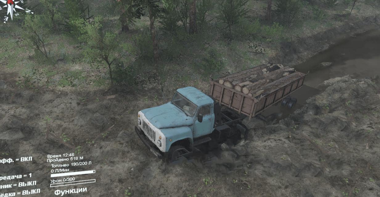 Spintires - Gazonovskaya Map V1.0.0