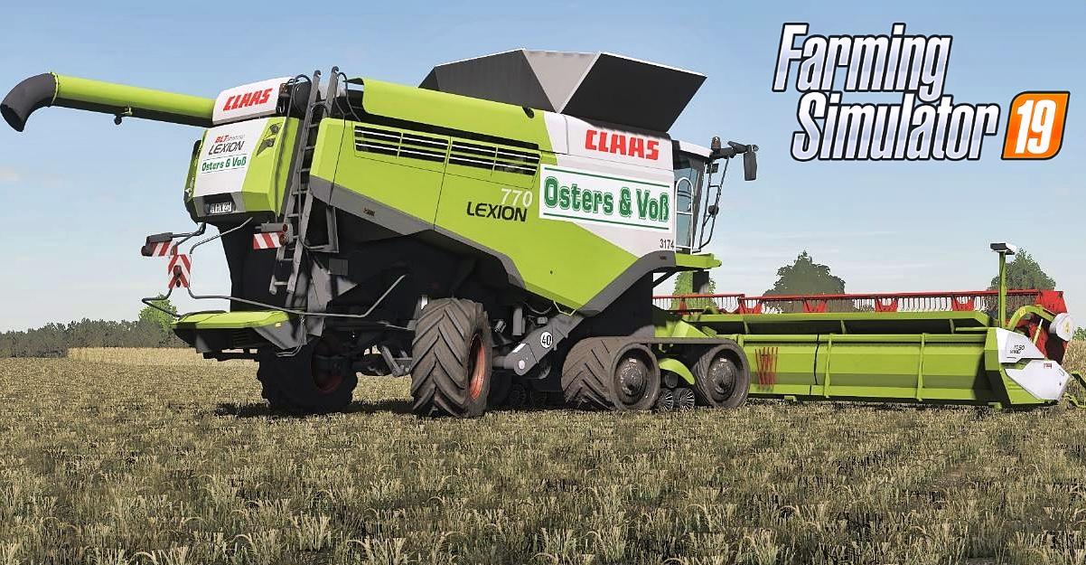 FS19 - Claas Lexion Osters & Voss Edition V1.0