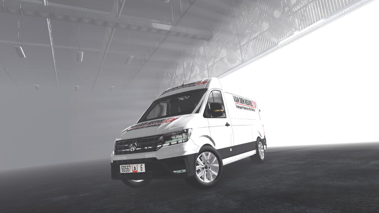 ETS2 - Skins Van Den Huevel for Volkswagen New Crafter v1.0.1 (1.35.x)