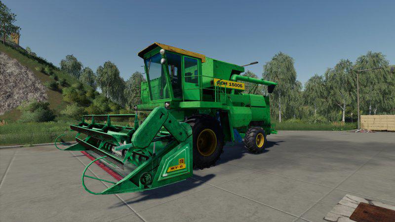 FS19 - Don 1500b Harvester Mod V1.0