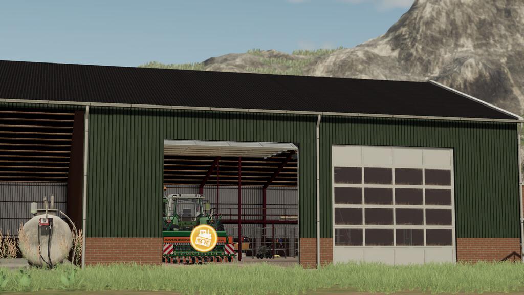 FS19 - Machineshed With Workshop V1.1