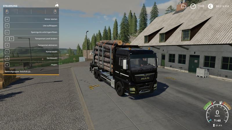 FS19 - Man Forst LKW MP V1.1