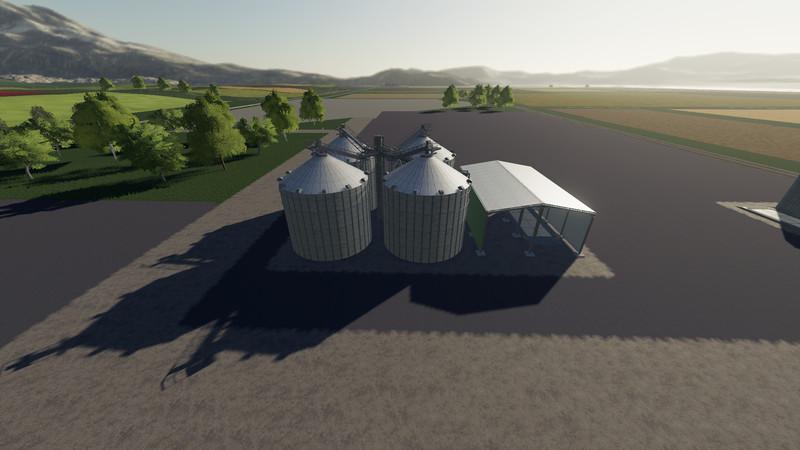 FS19 - Courtyard Silos V2.0