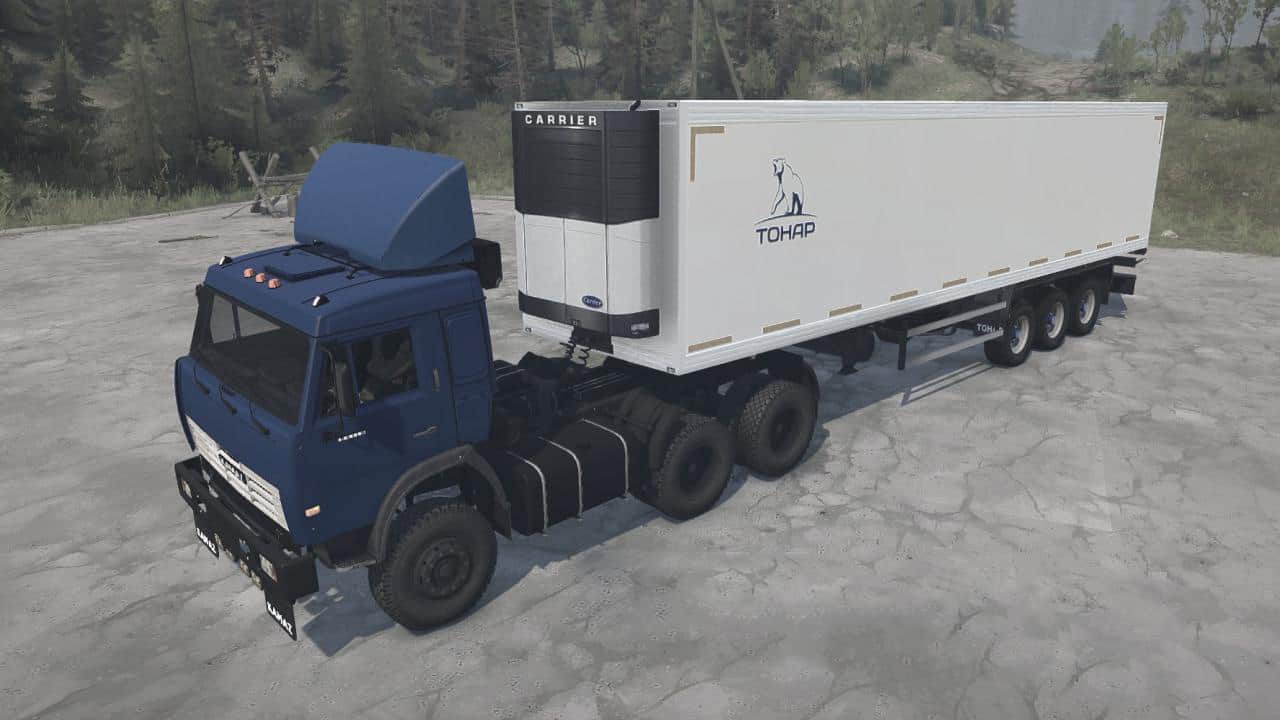 Spintires:Mudrunner - KamAZ-54115 Truck V03.12.20