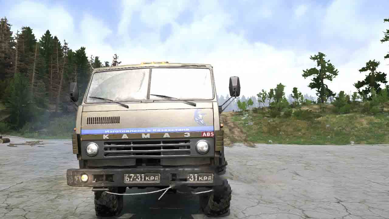 Spintires:Mudrunner - Kamaz 4310 Textures Mod V1.0