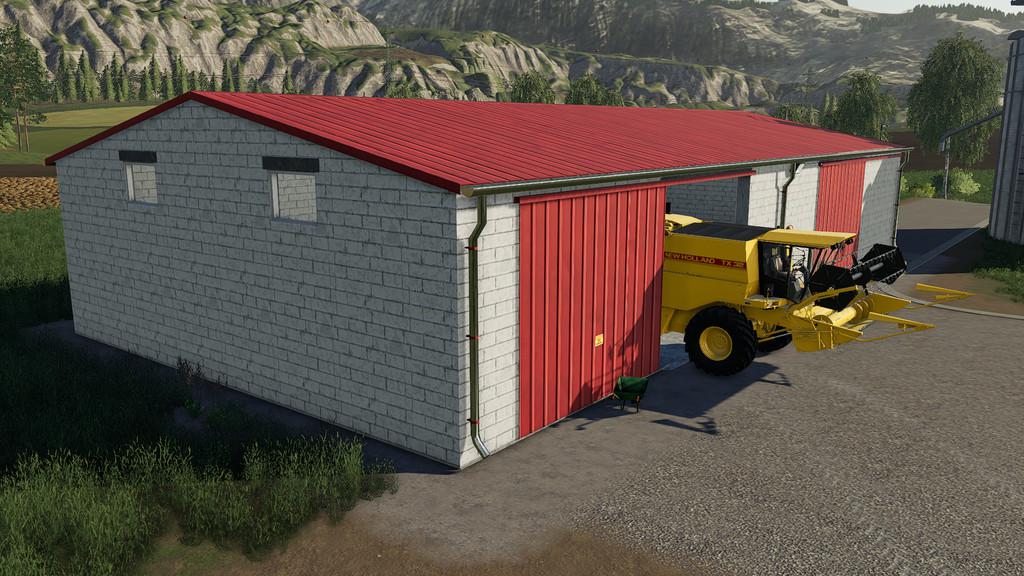 FS19 - Brick Warehouse V1.0