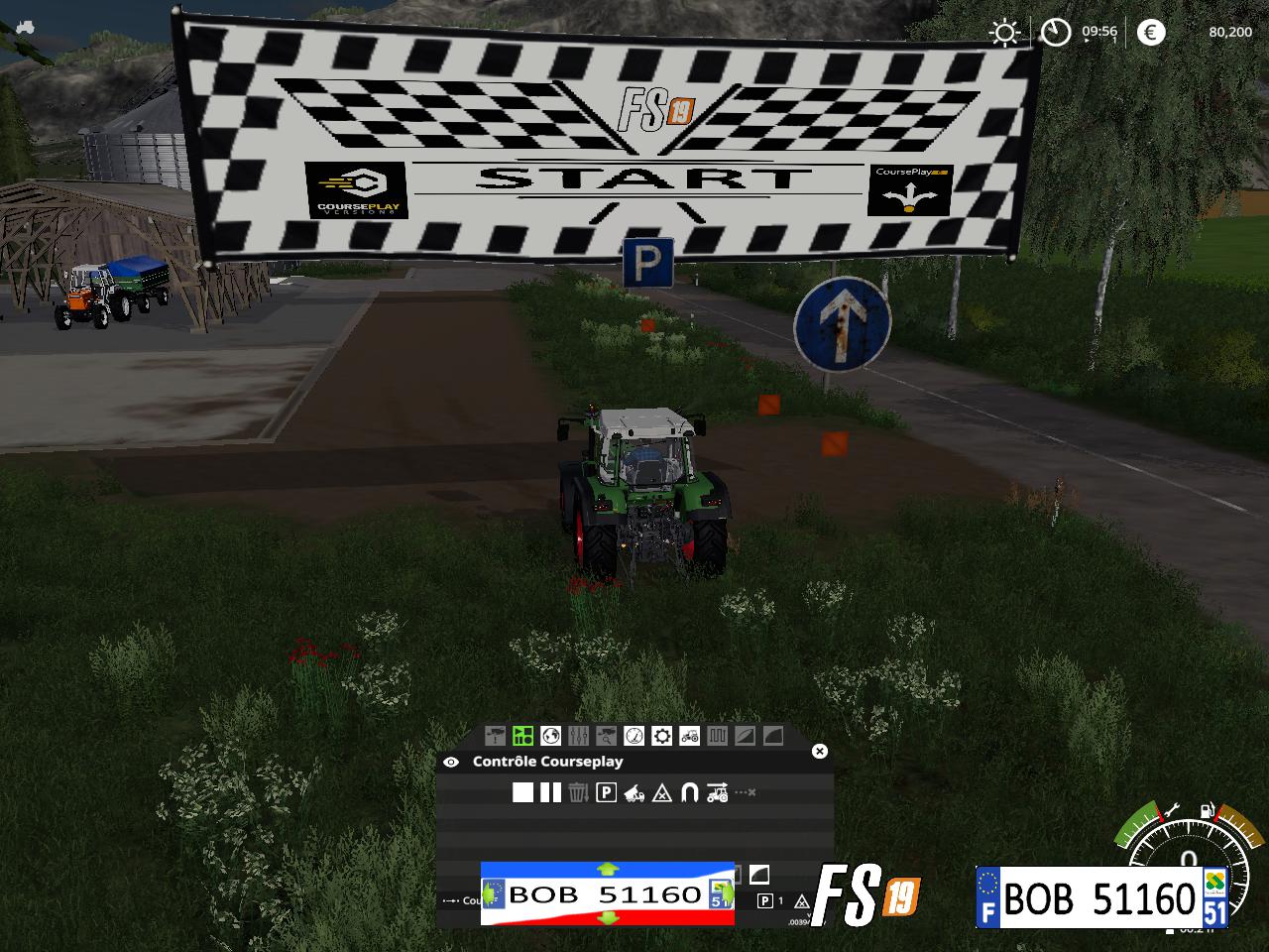 FS19 - Starting Point for Course Play Pack V1.0