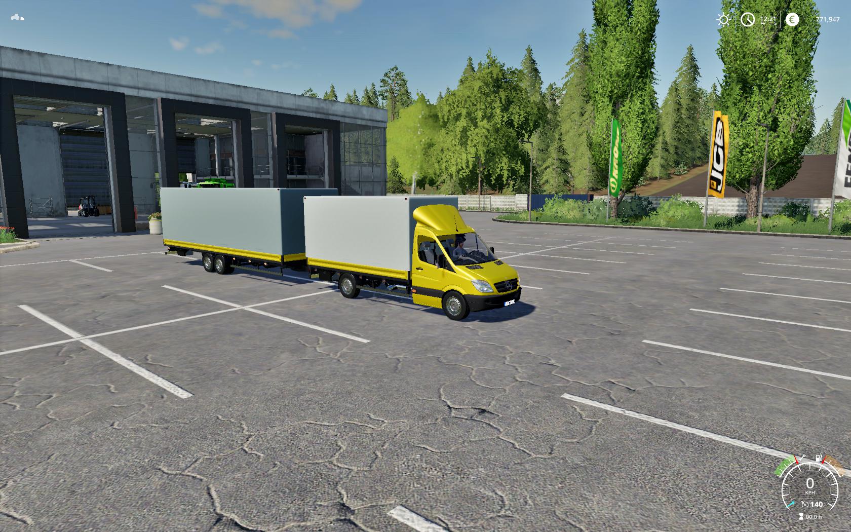 FS19 - Mercedes Sprinter Pickup V1.1