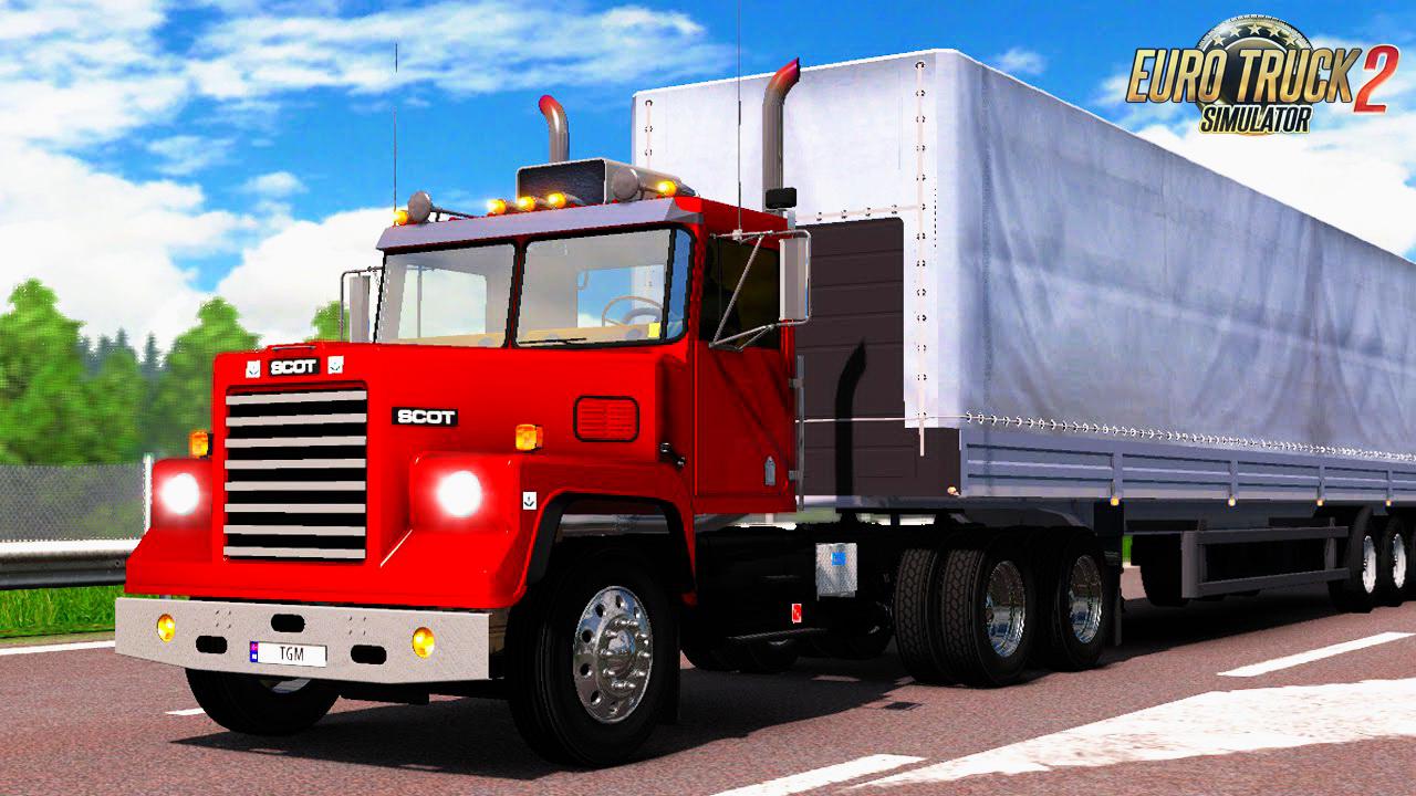 ETS2 - Scot A2HD + Interior V1.0.8 (1.36.x)