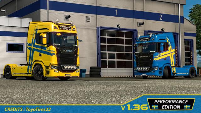 ETS2 - Scania S Performance Edition 2016 Skin V1.0 (1.36.x)